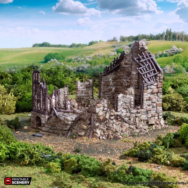 Ruined Barlyway Cottage