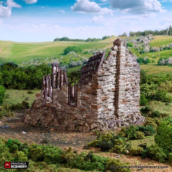 Ruined Barlyway Cottage