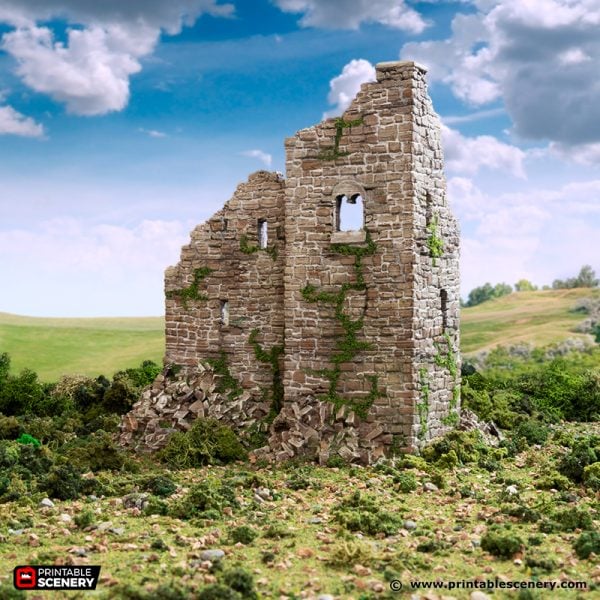 Ruined Norman Stone Fort