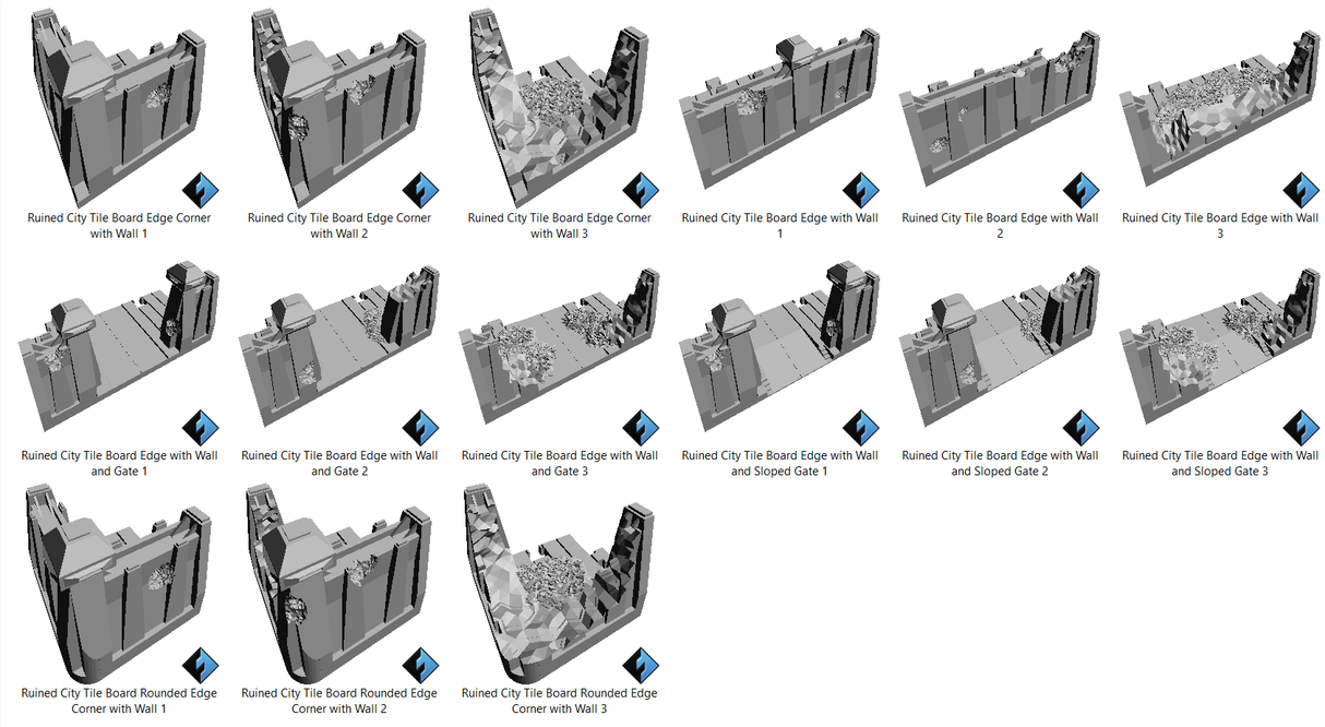 6mm / 8mm ULTIMATE Gothic Bundle (396 STLs)