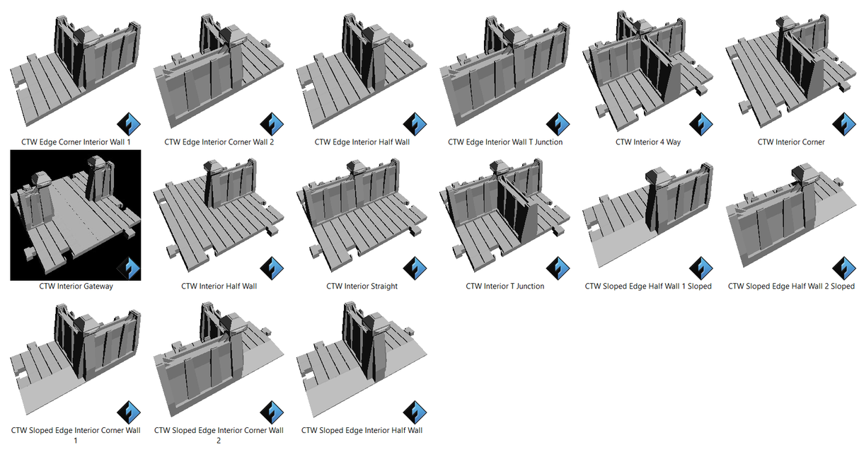 6mm / 8mm ULTIMATE Gothic Bundle (396 STLs)