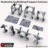 Shadowfey Scaffolding and Support Columns