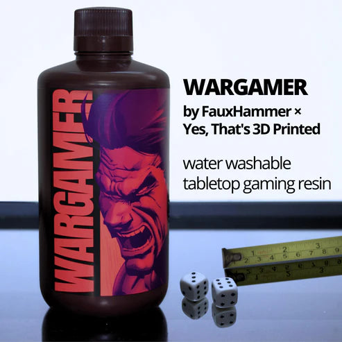 WARGAMER by FauxHammer | Ultimate Tabletop Gaming Resin | Water Washable (1kg)