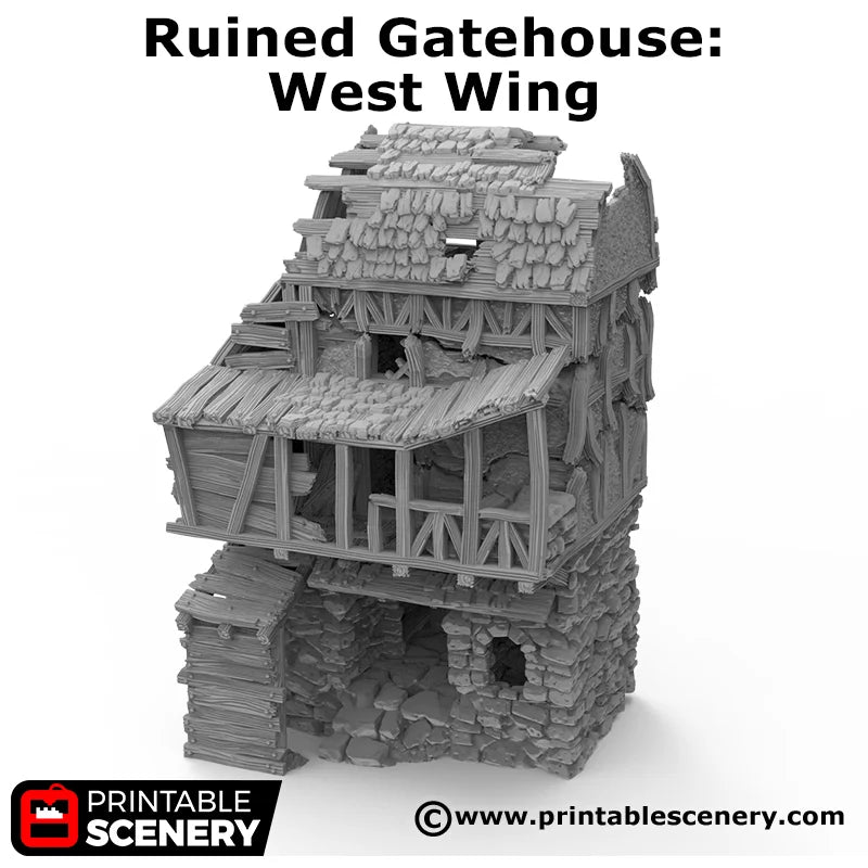 Ruined Gatehouse: West Wing