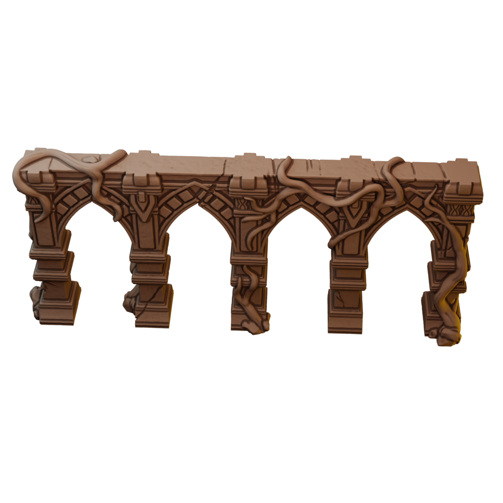 Complete Set Of Jungle Stone Temple Ruins (STL)