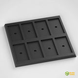 25x50mm square to 30x60mm square base 4x2 Movement Tray Converter