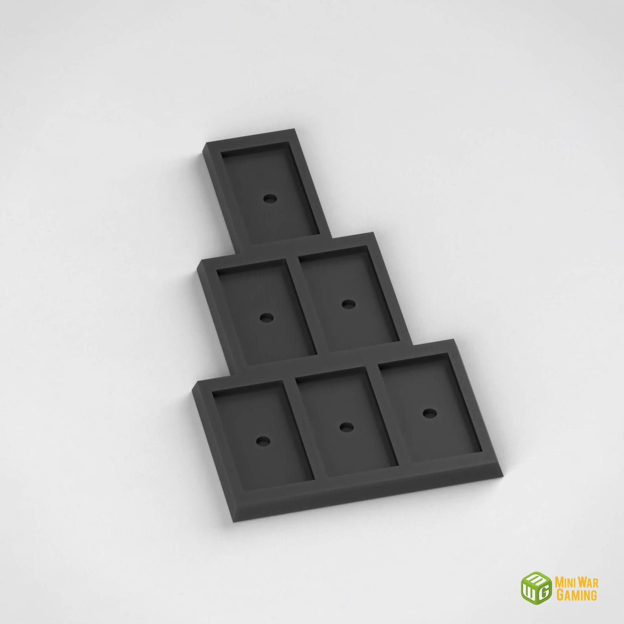 25x50mm to 30x60mm square base lance Movement Tray Converter