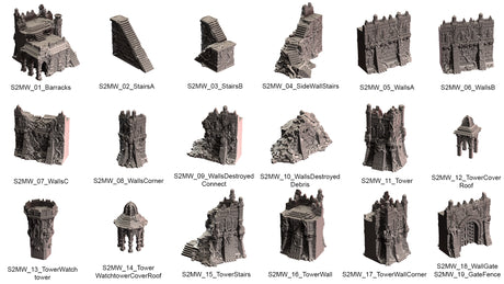 Ancient City (STL) - The Forgotten Ruins of Drakenfell