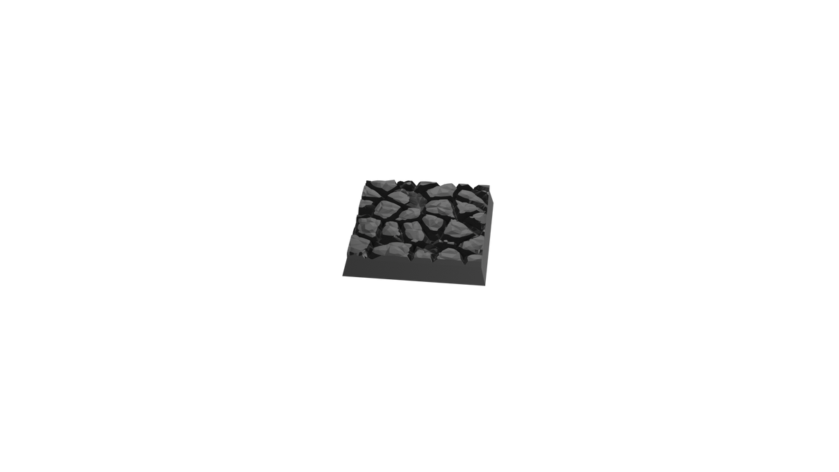 Cobblestone Square Base Full Collection (STLs)