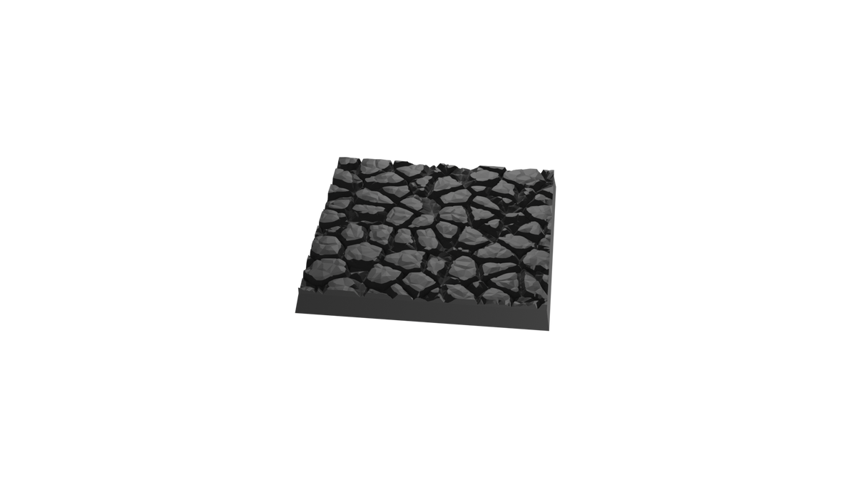 Cobblestone Square Base Full Collection (STLs)