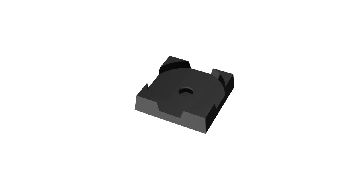 25mm round to 25mm square base 1x1 Movement Tray Converter