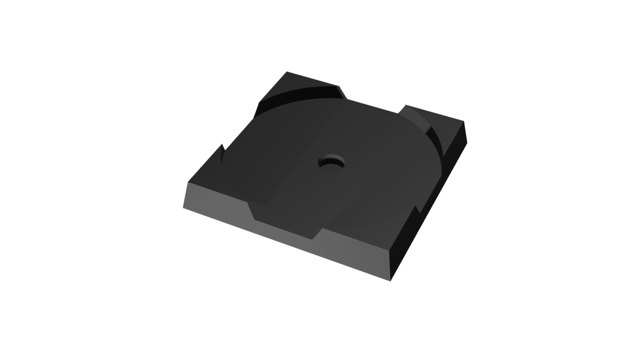 40mm round to 40mm square base 1x1 Movement Tray Converter