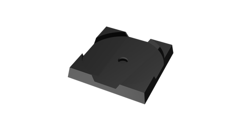 40mm round to 40mm square base 1x1 Movement Tray Converter