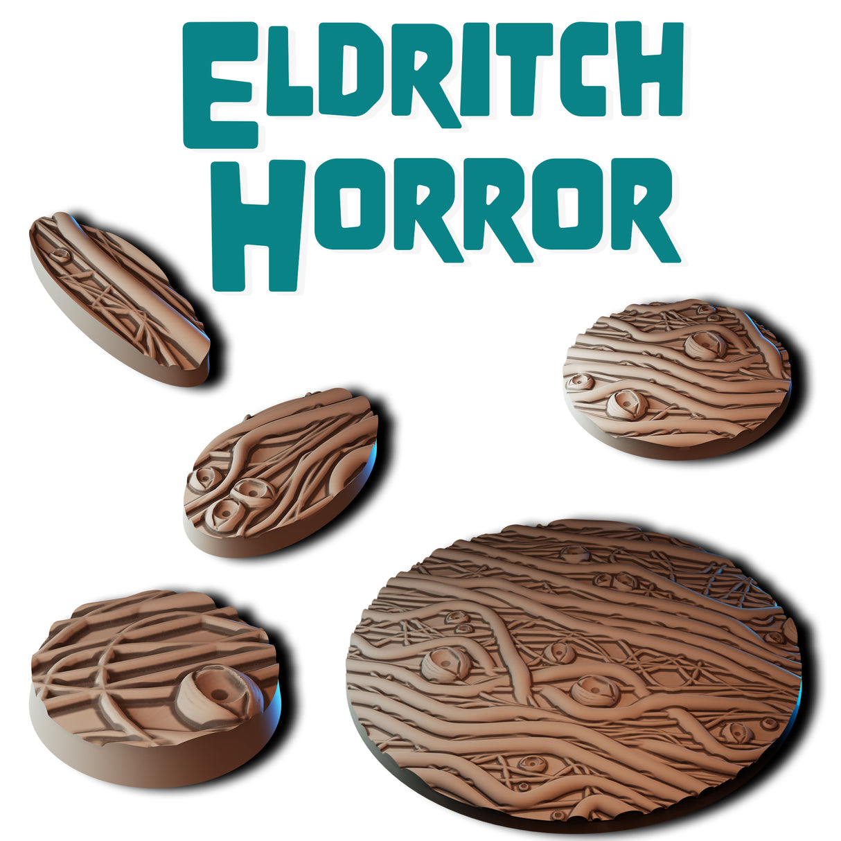 Eldritch Horror Round Bases