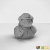 Oversized Scowling Imperial Grunt with Flashlight and Pack