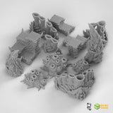Alien Hive World Terrain Set 2