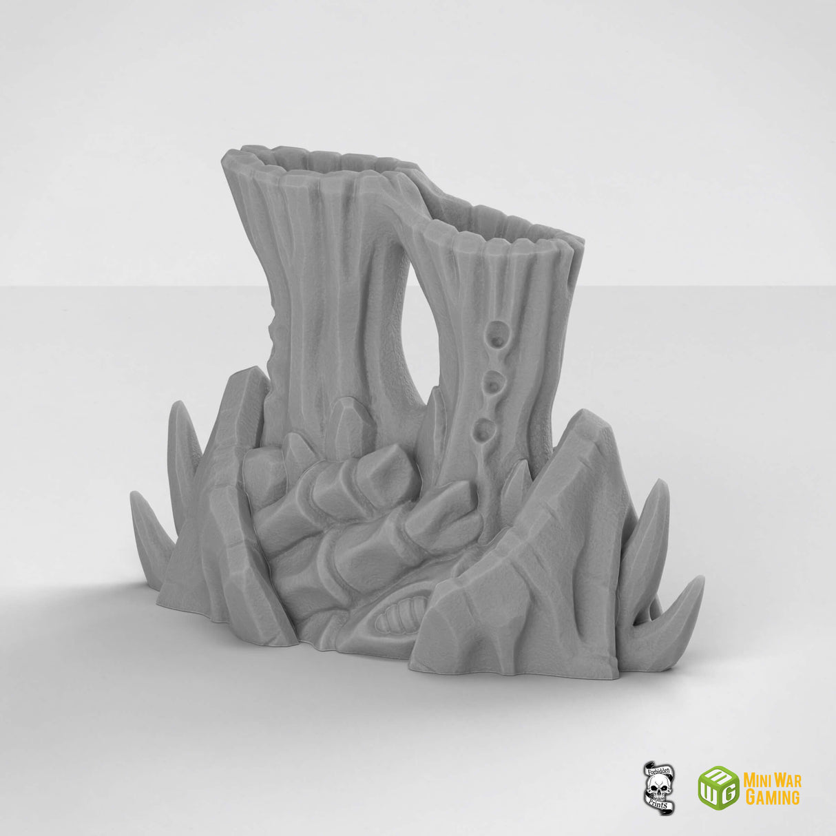 Bio-Engineered Alien Hive Smokestacks