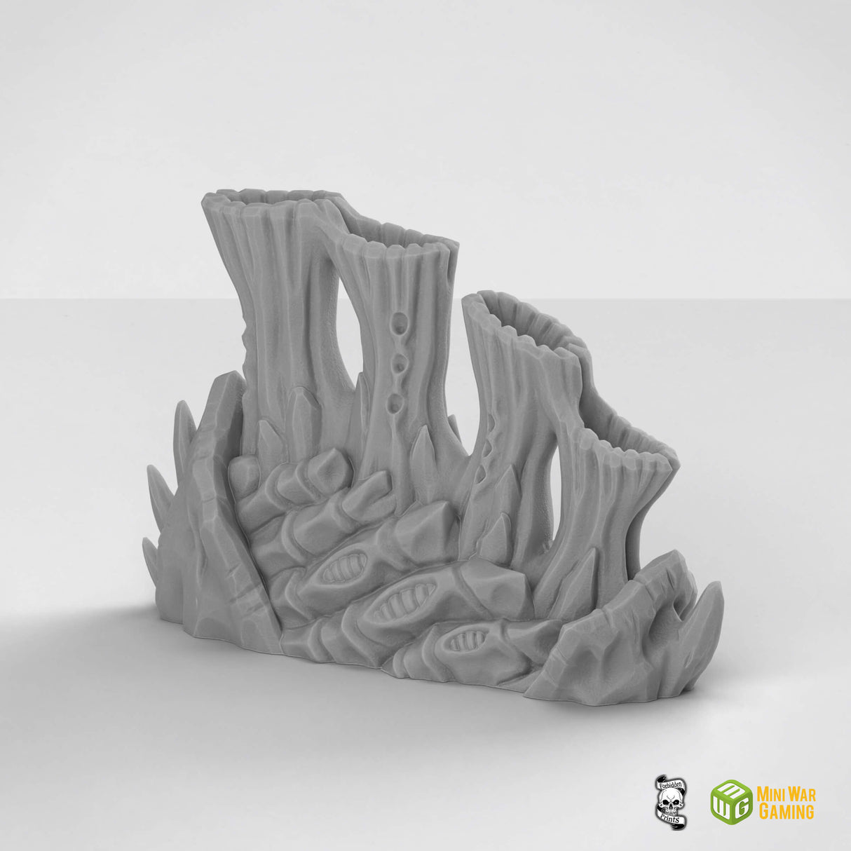 Bio-Engineered Alien Hive Smokestacks
