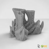 Bio-Engineered Alien Hive Smokestacks