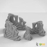 Alien Hive World Terrain Set 2