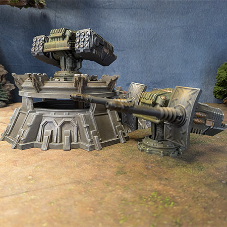 The Outposts of Perdition - Gun Batteries