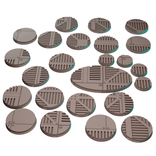 Skaventide Bases - Resin Base Set for Stormcast Eternals (Age of Sigmar Skaventide Starter Box Set)