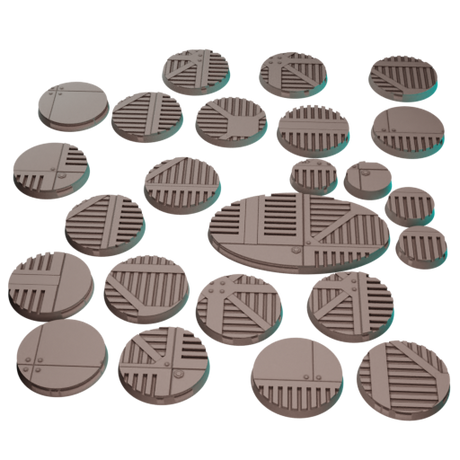 Skaventide Bases - Resin Base Set for Stormcast Eternals (Age of Sigmar Skaventide Starter Box Set)