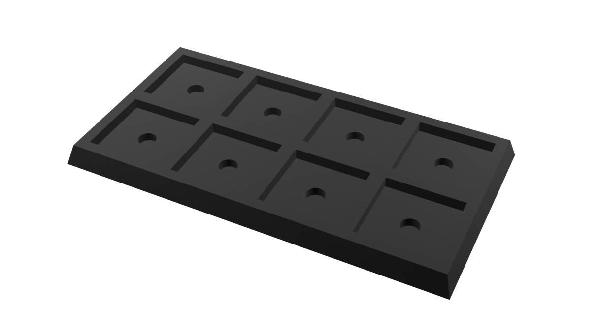 20mm to 25mm square base 4x2 Movement Tray Converter