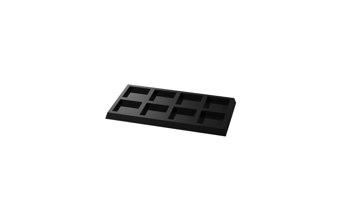 20mm to 25mm square base 4x2 Movement Tray Converter