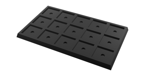 20mm to 25mm square base 5x3 Movement Tray Converter