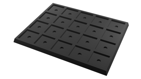 25mm to 30mm square base 5x4 Movement Tray Converter