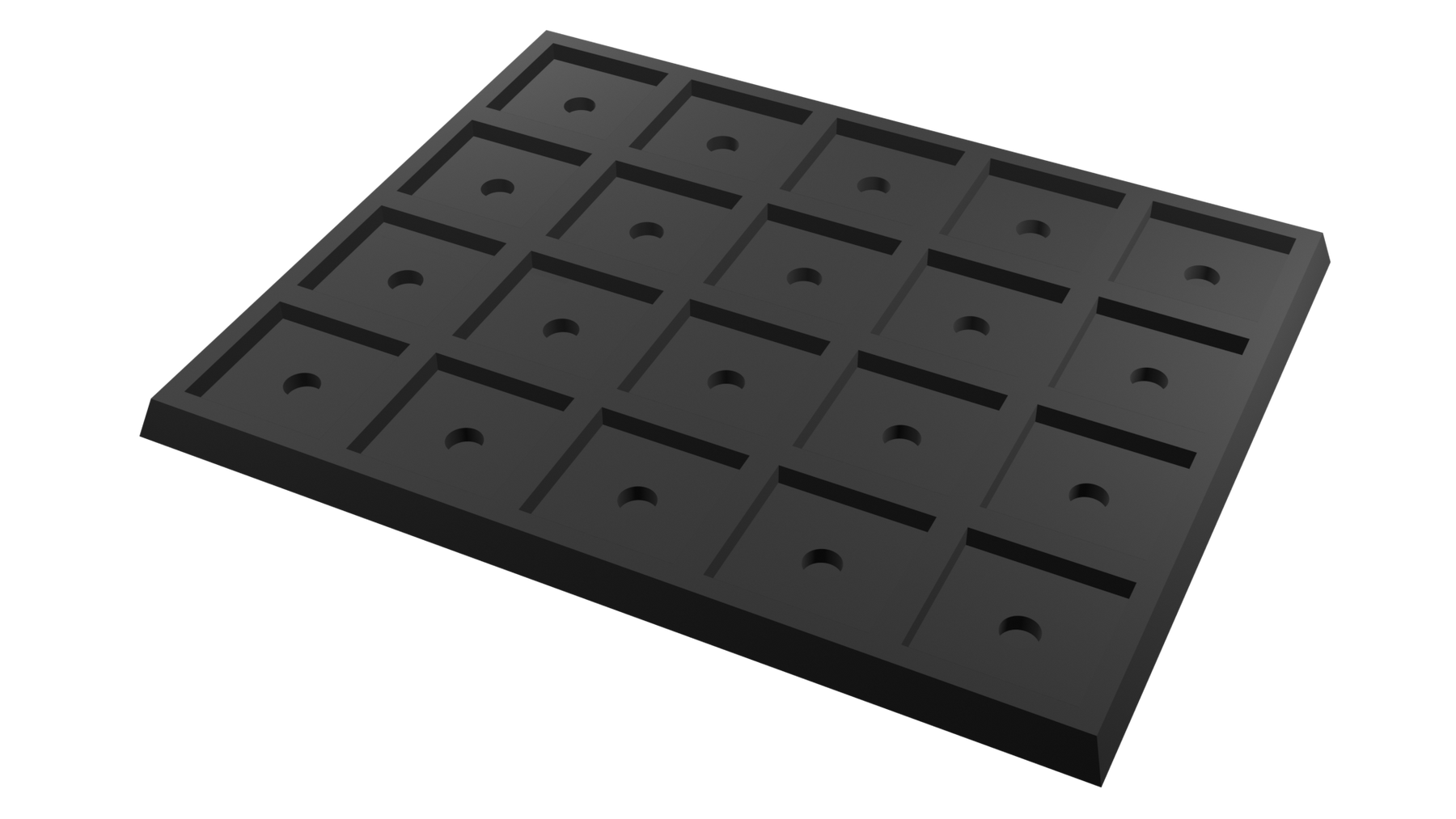 Base trasparente rotonda da 60 mm per giochi da tavolo Base trasparente rotonda da 60 mm per giochi da tavolo