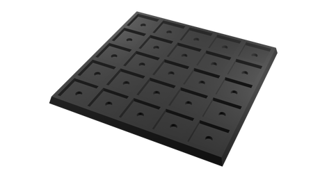 20mm to 25mm square base 5x5 Movement Tray Converter