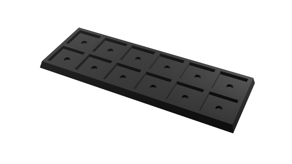 20mm to 25mm square base 6x2 Movement Tray Converter