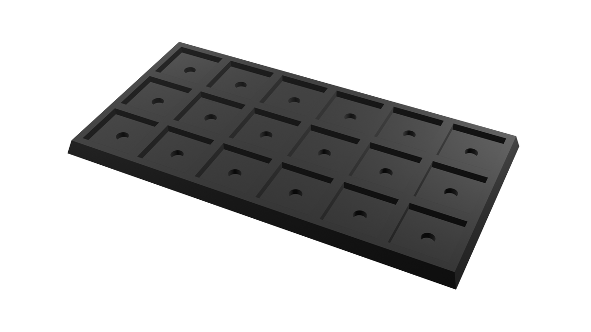 20mm to 25mm square base 6x3 Movement Tray Converter