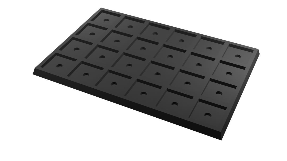 20mm to 25mm square base 6x4 Movement Tray Converter