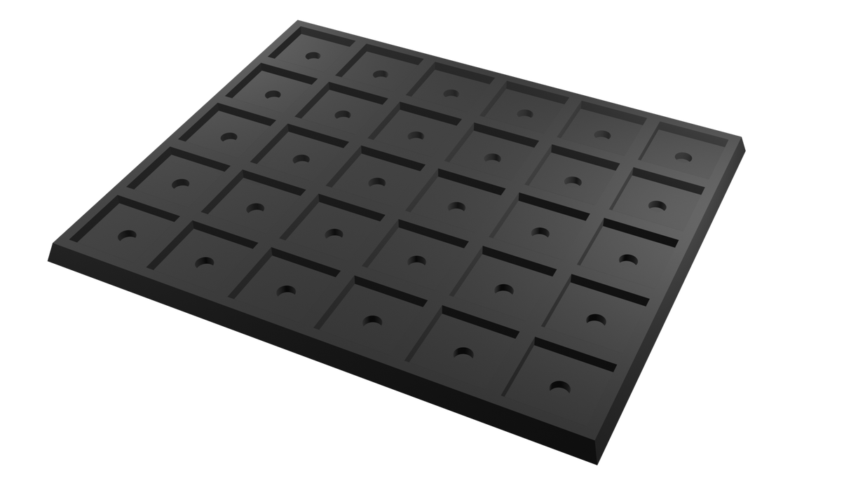 20mm to 25mm square base 6x5 Movement Tray Converter