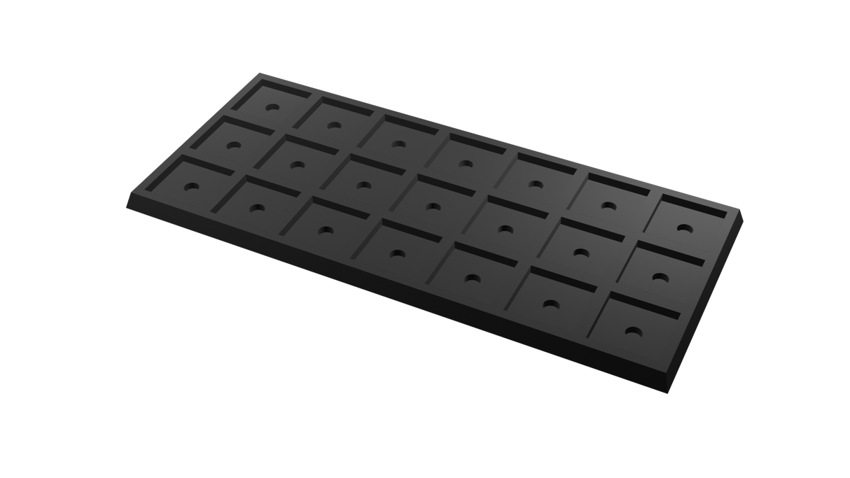 20mm to 25mm square base 7x3 Movement Tray Converter