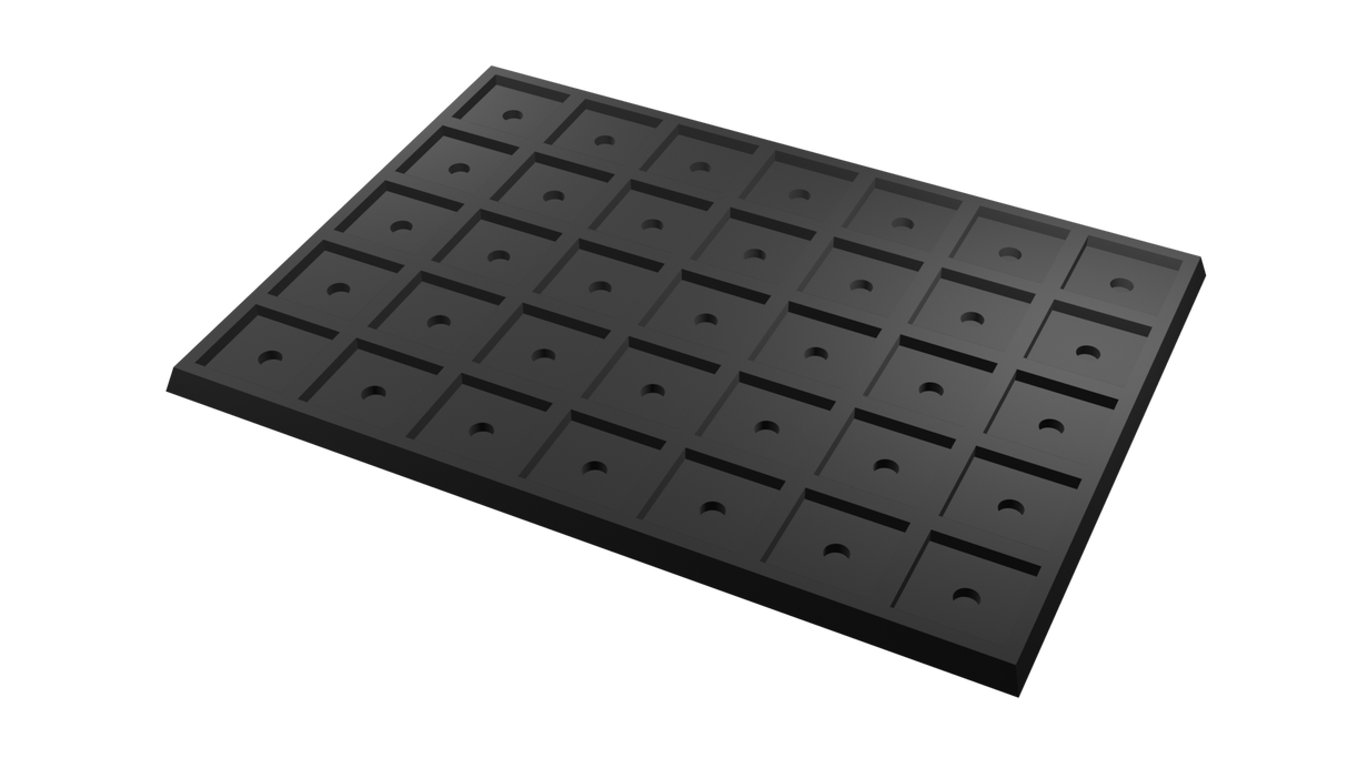 20mm to 25mm square base 7x5 Movement Tray Converter