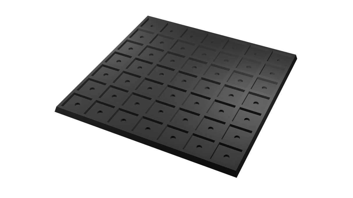 20mm to 25mm square base 7x7 Movement Tray Converter