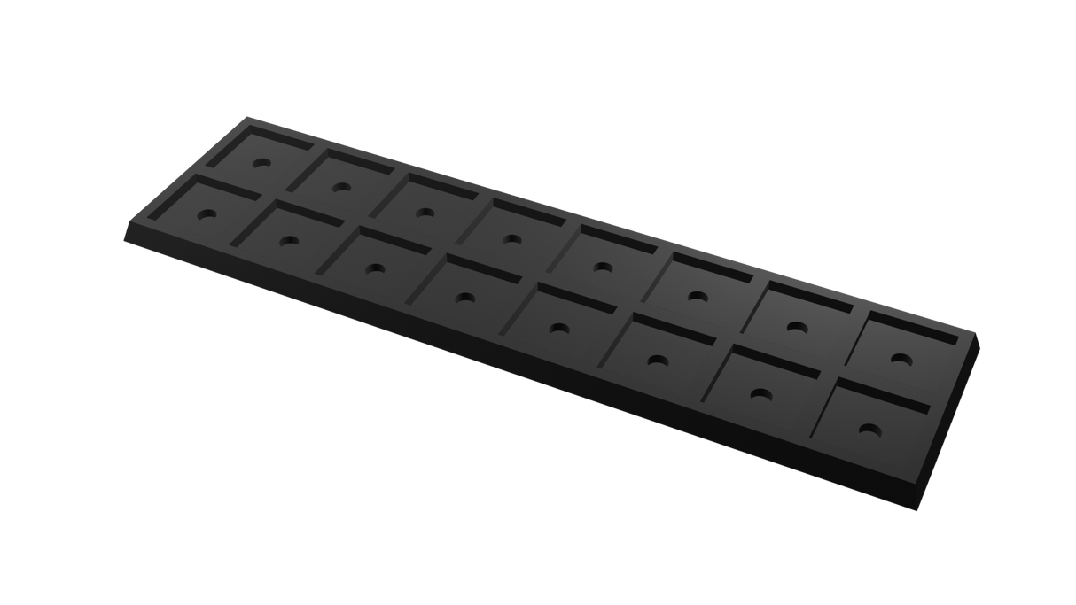 20mm to 25mm square base 8x2 Movement Tray Converter