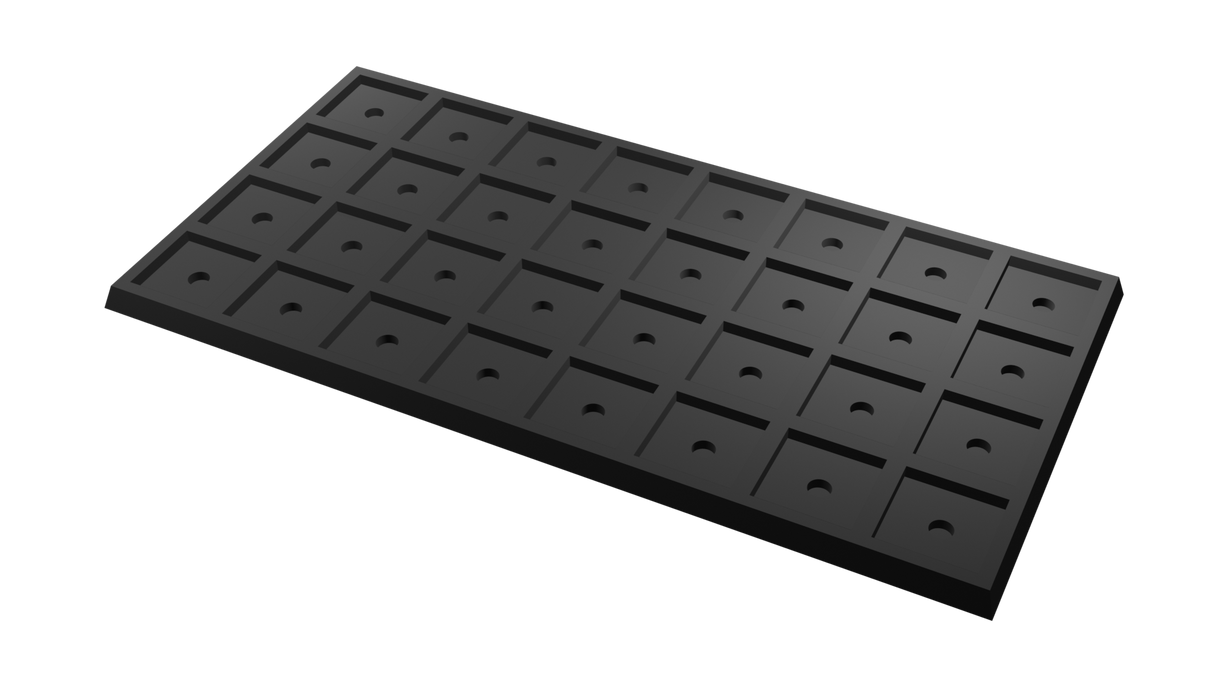 20mm to 25mm square base 8x4 Movement Tray Converter