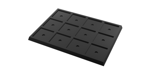 25mm to 30mm square base 4x3 Movement Tray Converter