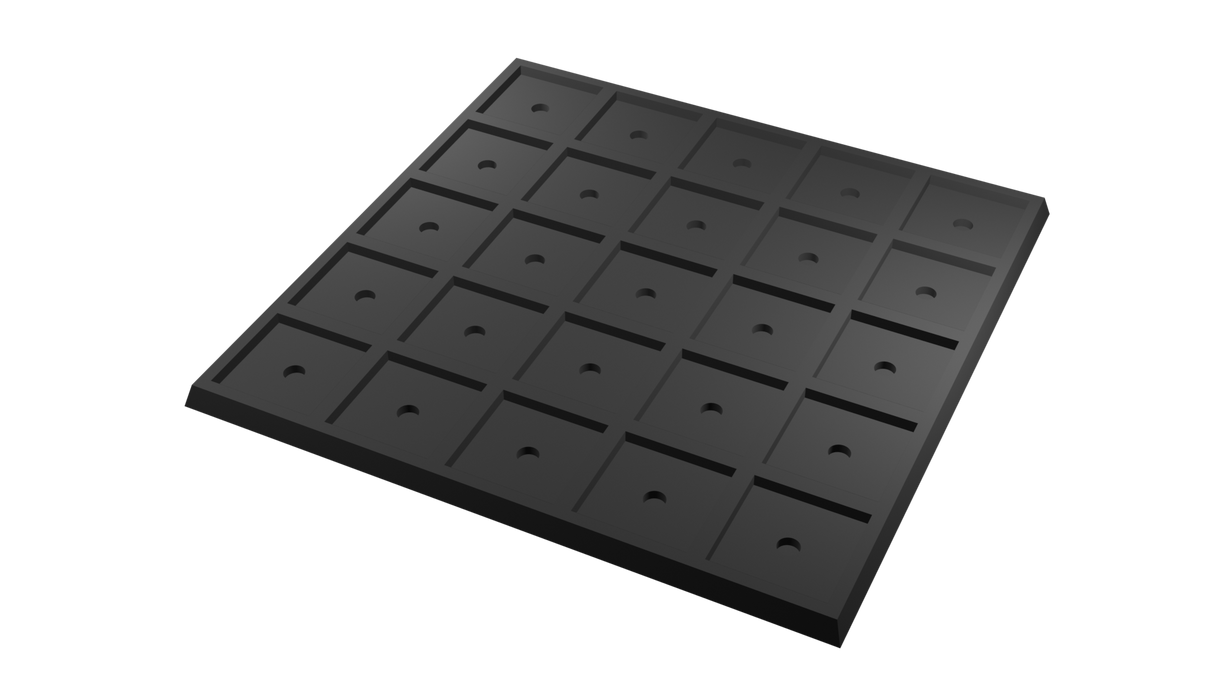 25mm to 30mm square base 5x5 Movement Tray Converter