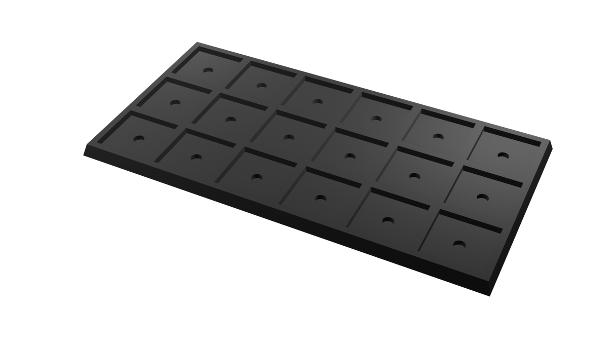 25mm to 30mm square base 6x3 Movement Tray Converter