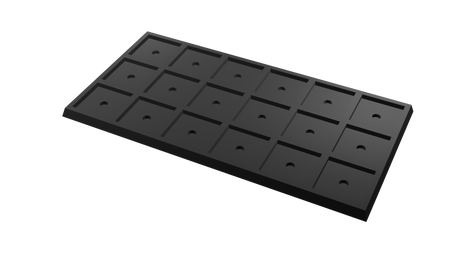 25mm to 30mm square base 6x3 Movement Tray Converter