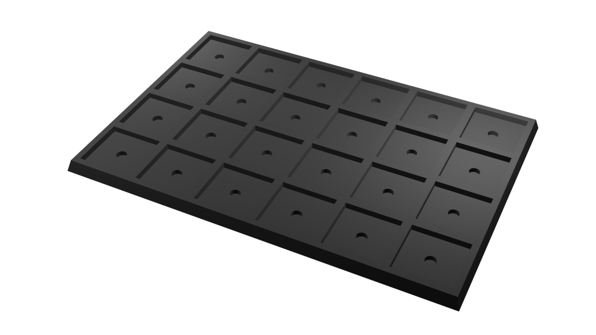 25mm to 30mm square base 6x4 Movement Tray Converter