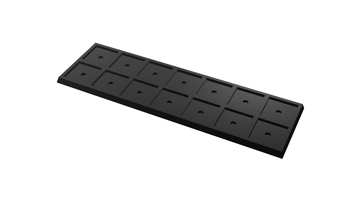 25mm to 30mm square base 7x2 Movement Tray Converter