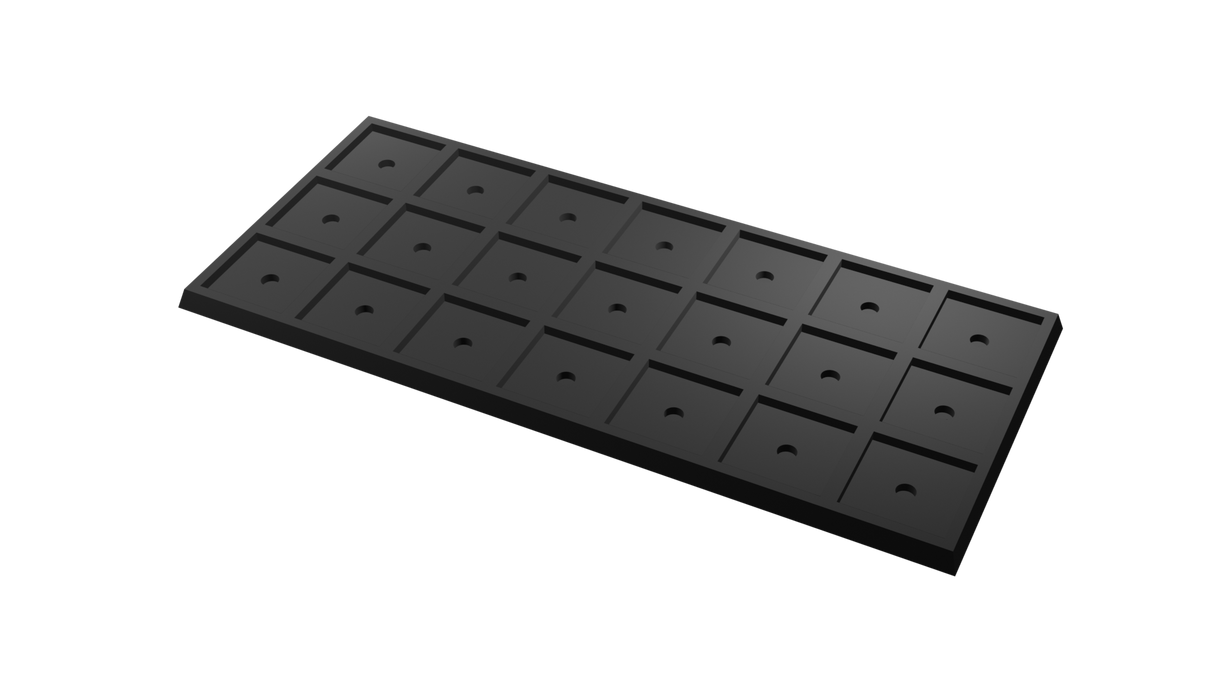 25mm to 30mm square base 7x3 Movement Tray Converter