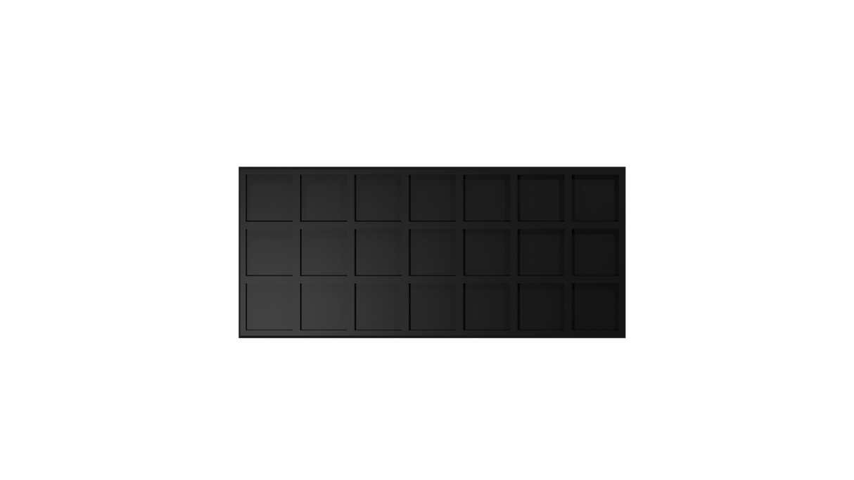 25mm to 30mm square base 7x3 Movement Tray Converter